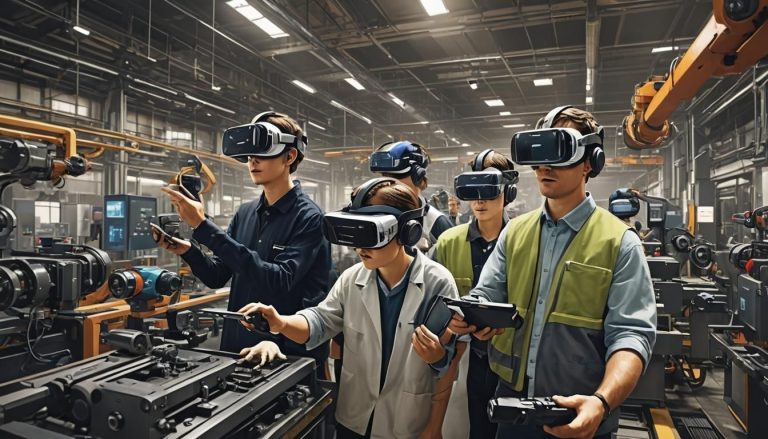 Les applications de la réalité virtuelle dans l'industrie manufacturière : une révolution technologique